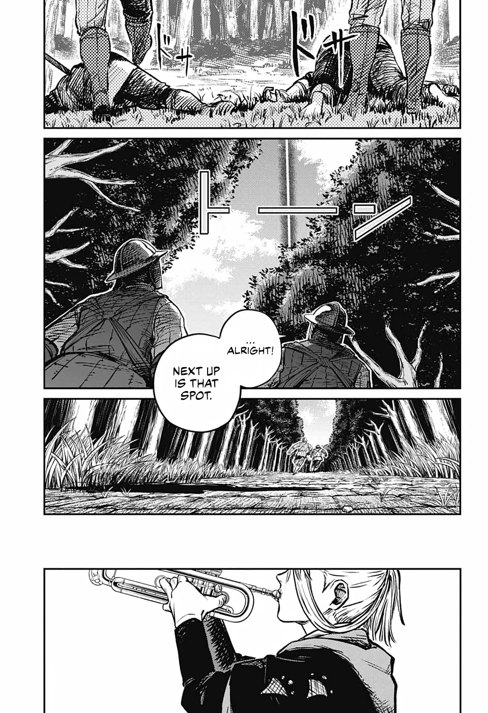 The Bugle Call Chapter 4 page 33 - Chapter 4: Their First Expedition