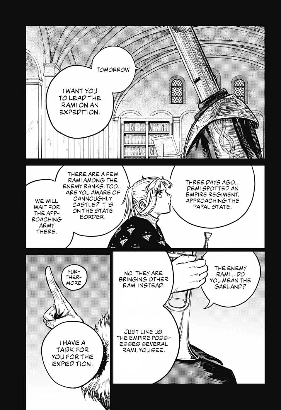 The Bugle Call Chapter 4 page 7 - Chapter 4: Their First Expedition