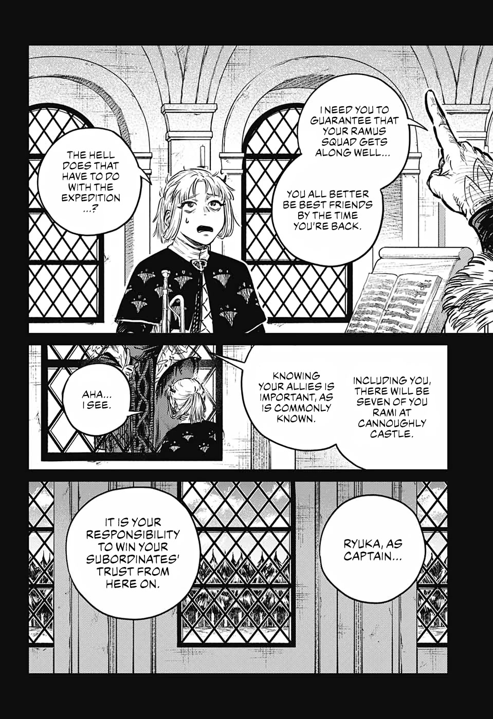 The Bugle Call Chapter 4 page 8 - Chapter 4: Their First Expedition