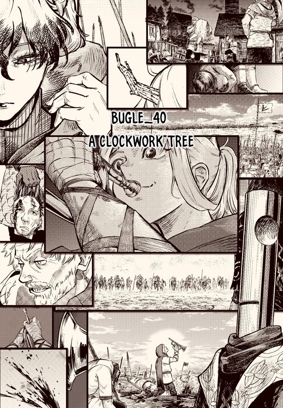 The Bugle Call Chapter 40 page 1 - Chapter 40: A Clockwork Tree