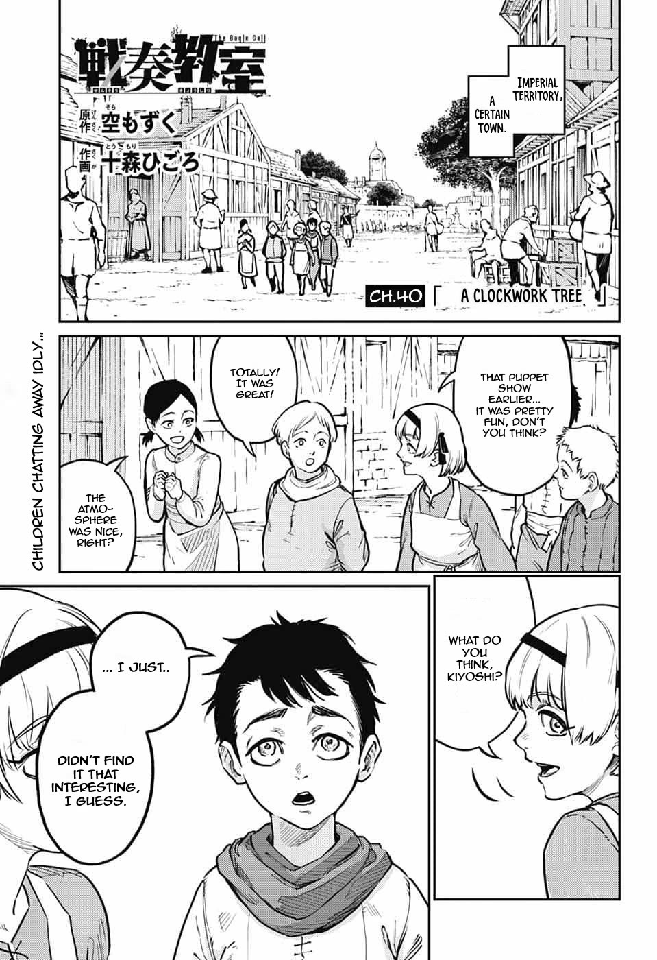 The Bugle Call Chapter 40 page 2 - Chapter 40: A Clockwork Tree