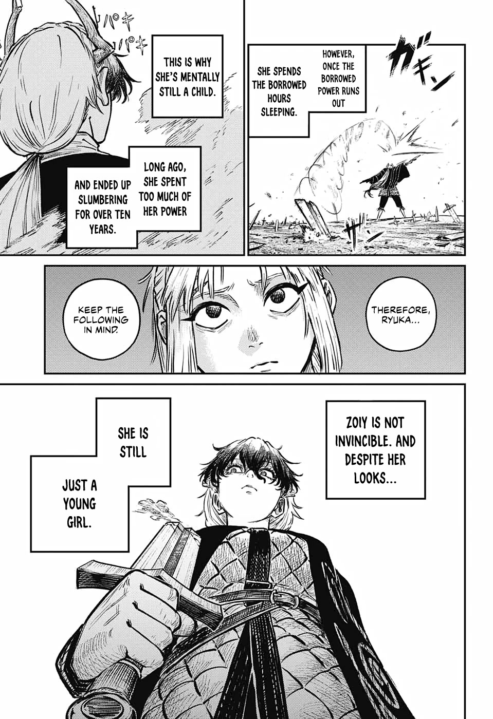 The Bugle Call Chapter 5 page 12 - Chapter 5: The Battle of Cannoughly Castle, Pt 1