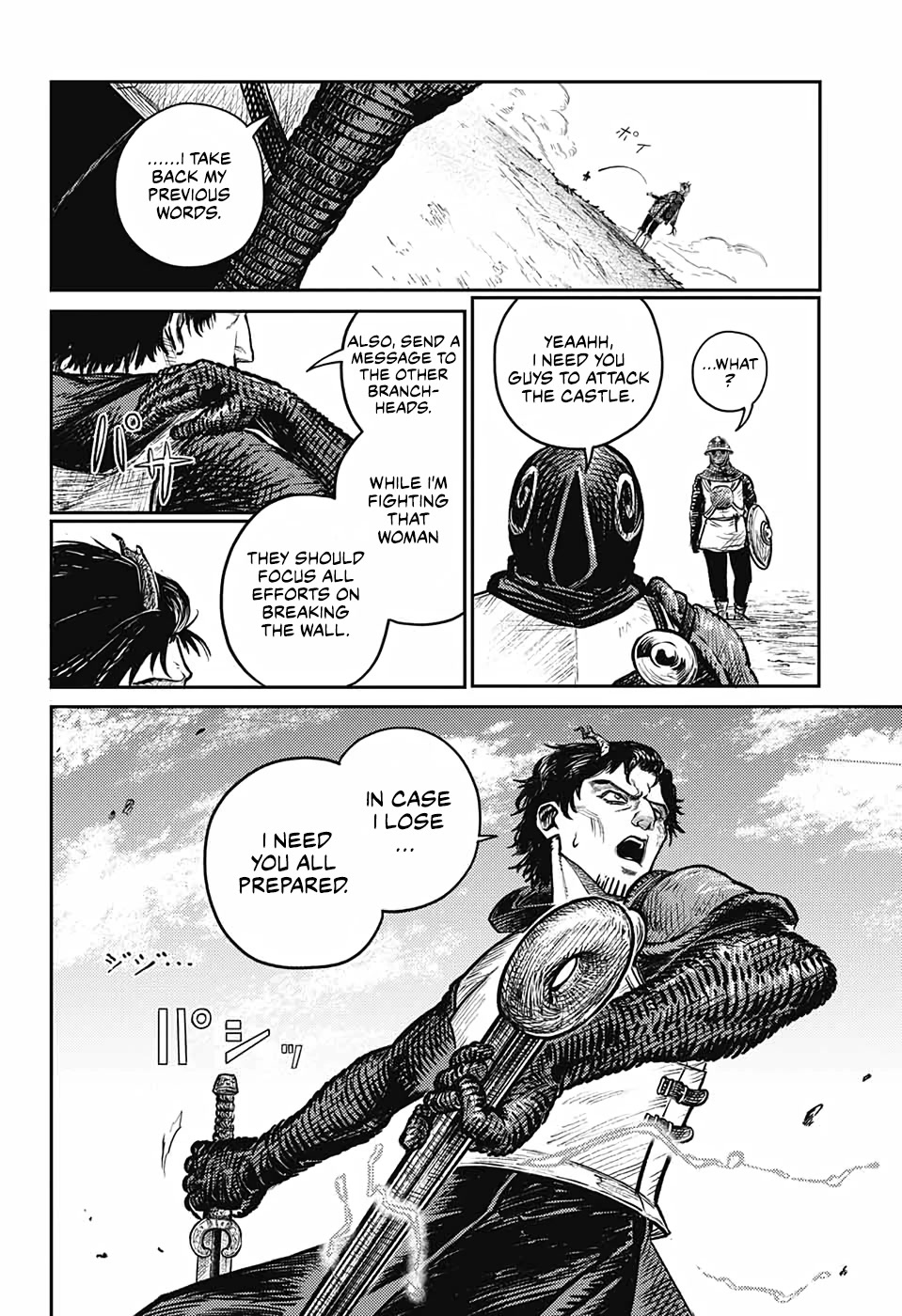 The Bugle Call Chapter 5 page 13 - Chapter 5: The Battle of Cannoughly Castle, Pt 1