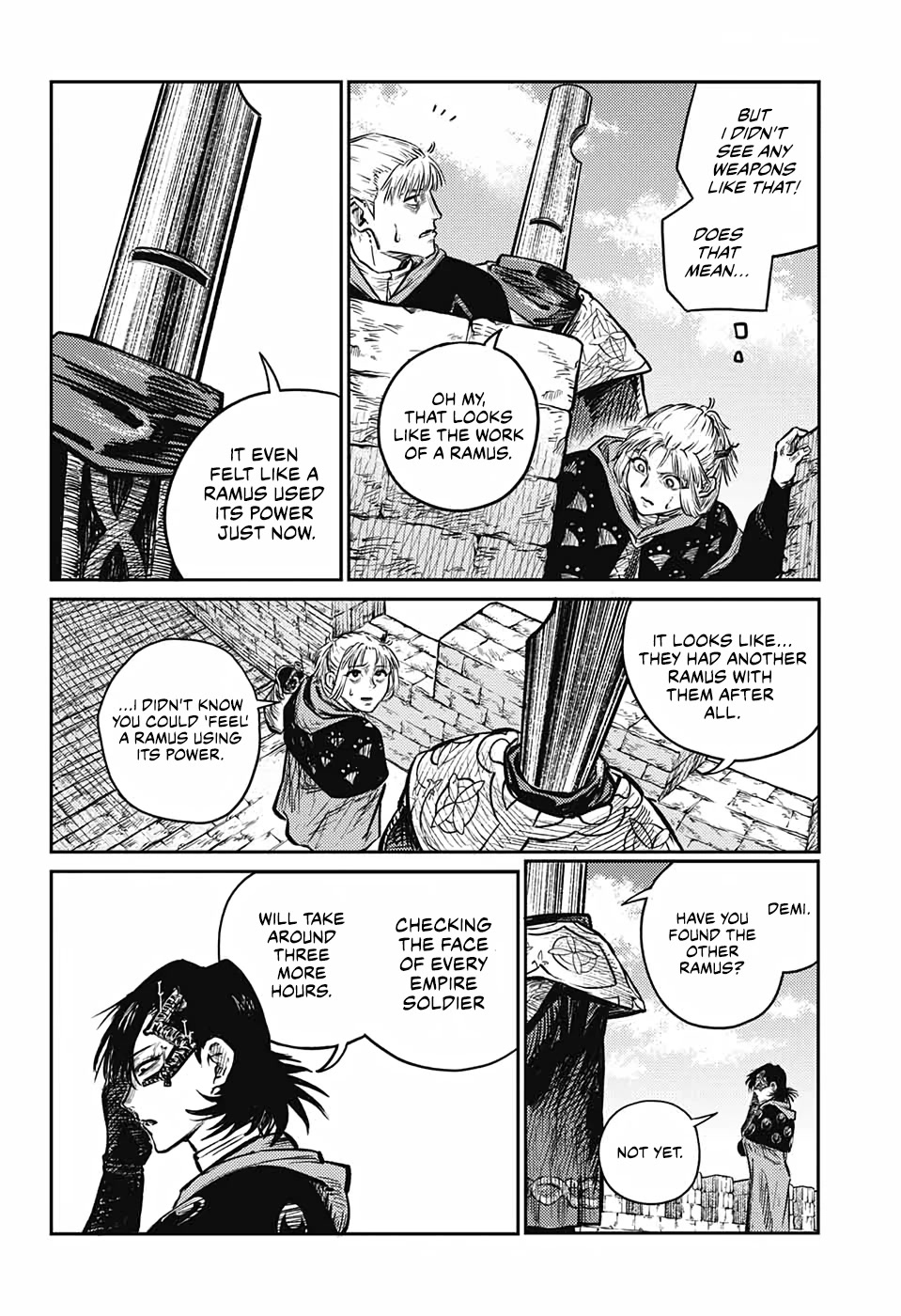 The Bugle Call Chapter 5 page 25 - Chapter 5: The Battle of Cannoughly Castle, Pt 1