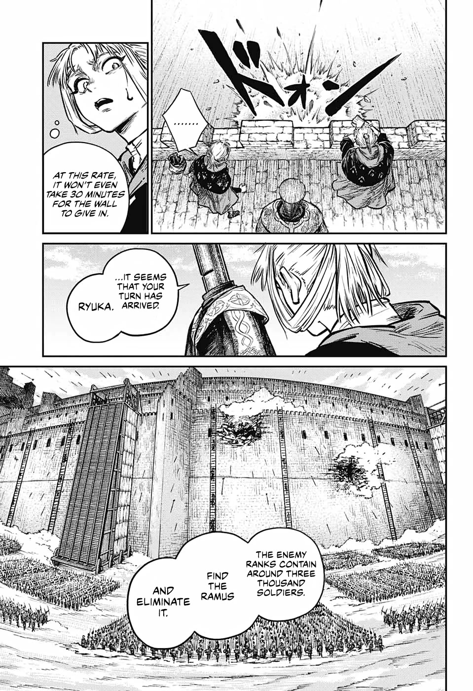 The Bugle Call Chapter 5 page 26 - Chapter 5: The Battle of Cannoughly Castle, Pt 1