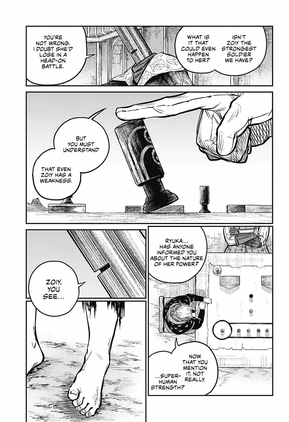 The Bugle Call Chapter 5 page 4 - Chapter 5: The Battle of Cannoughly Castle, Pt 1