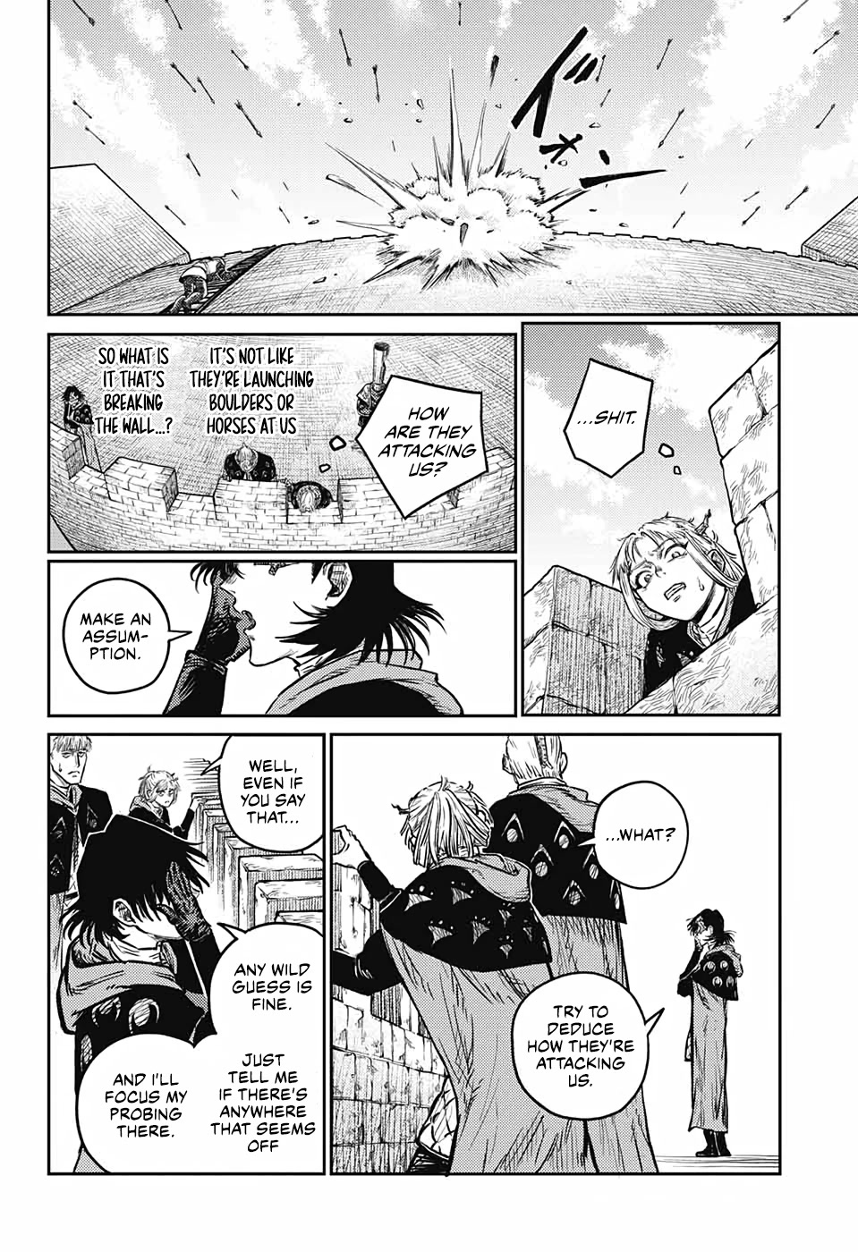 The Bugle Call Chapter 5 page 47 - Chapter 5: The Battle of Cannoughly Castle, Pt 1