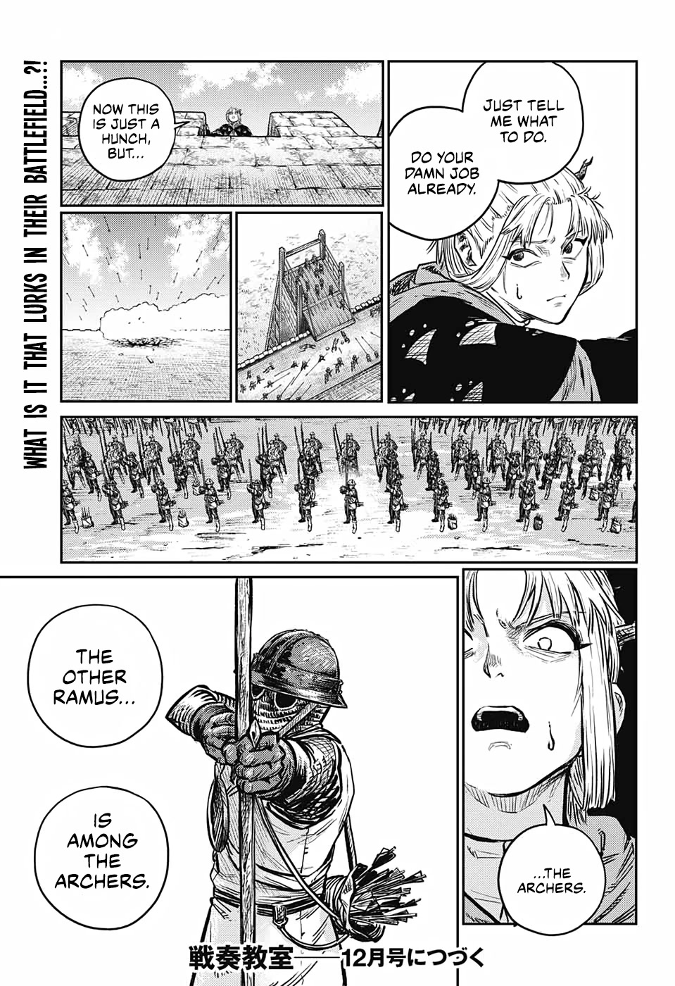 The Bugle Call Chapter 5 page 48 - Chapter 5: The Battle of Cannoughly Castle, Pt 1