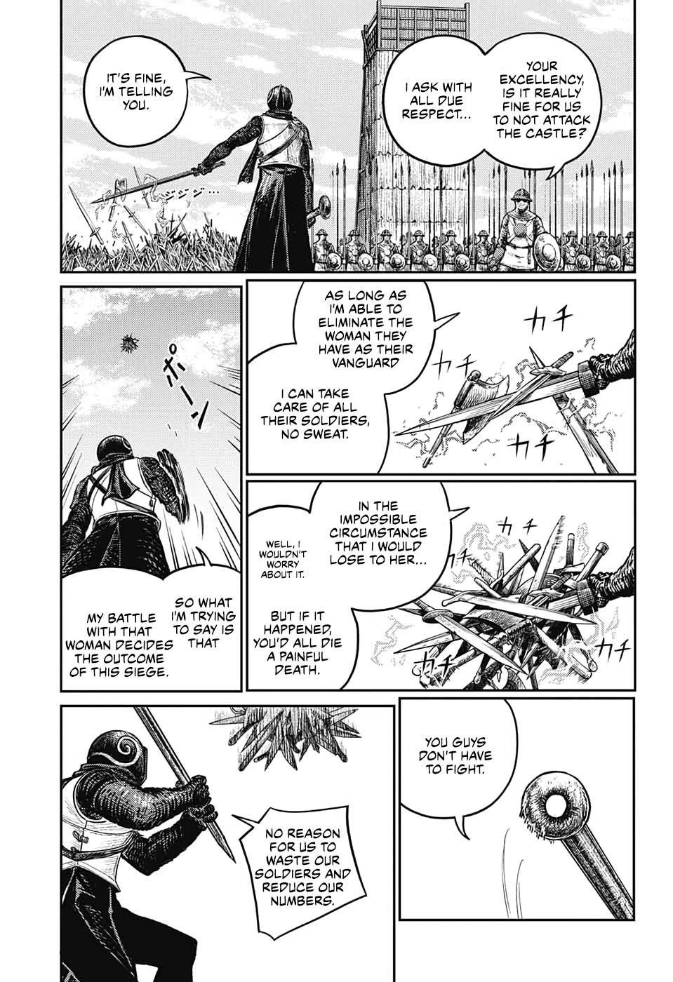 The Bugle Call Chapter 5 page 6 - Chapter 5: The Battle of Cannoughly Castle, Pt 1