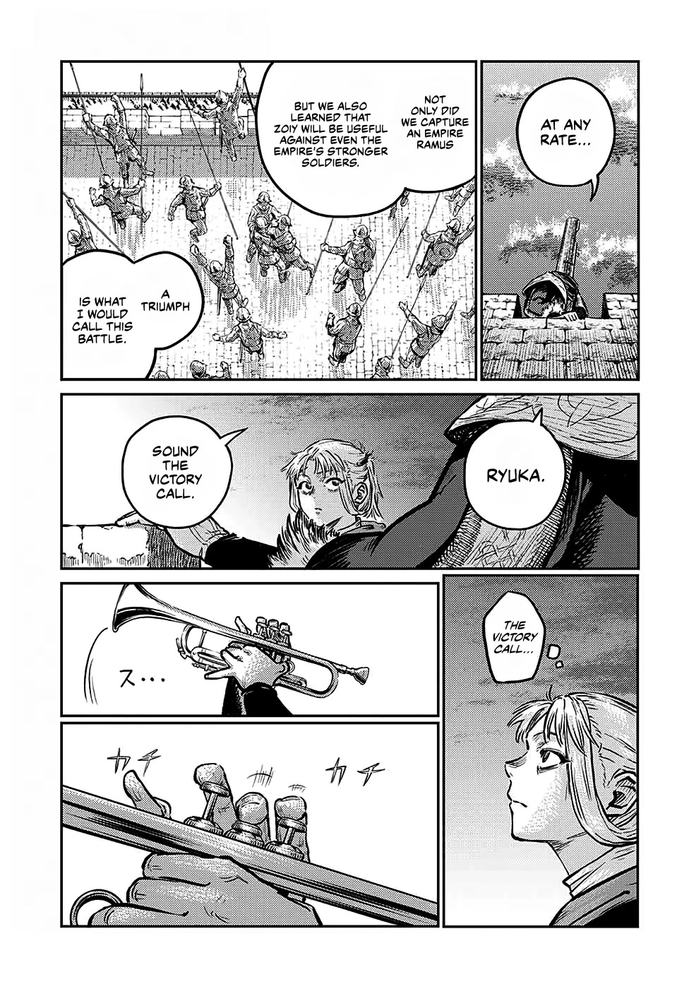 The Bugle Call Chapter 6 page 39 - Chapter 6: The Battle of Cannoughly Castle, Pt 2