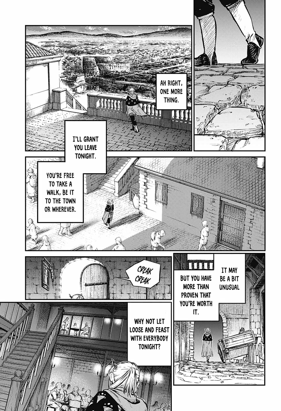 The Bugle Call Chapter 7 page 28 - Chapter 7: Shining in the depths of the night sky
