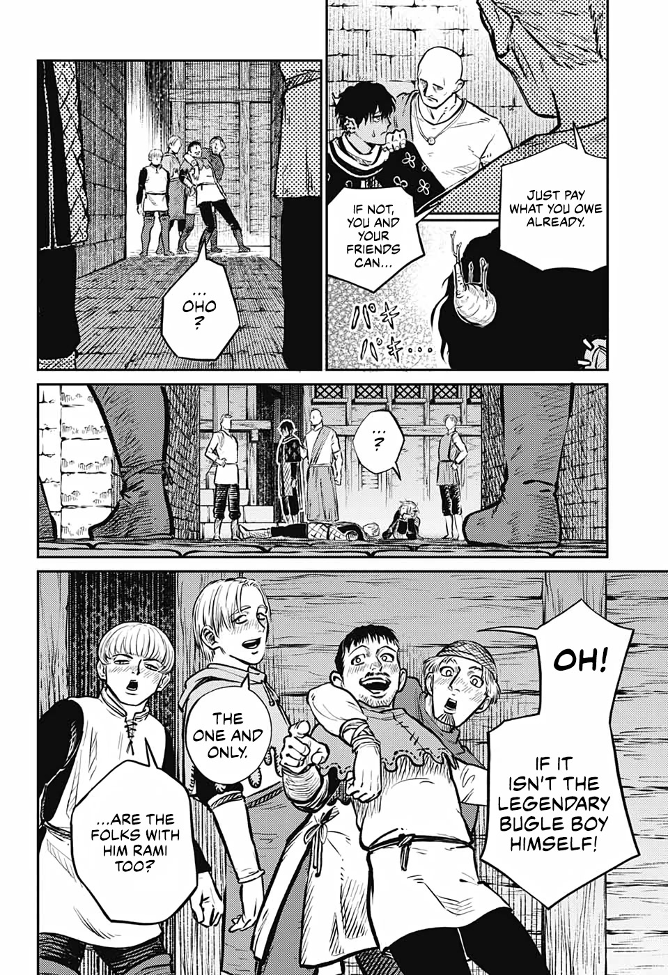 The Bugle Call Chapter 7 page 39 - Chapter 7: Shining in the depths of the night sky