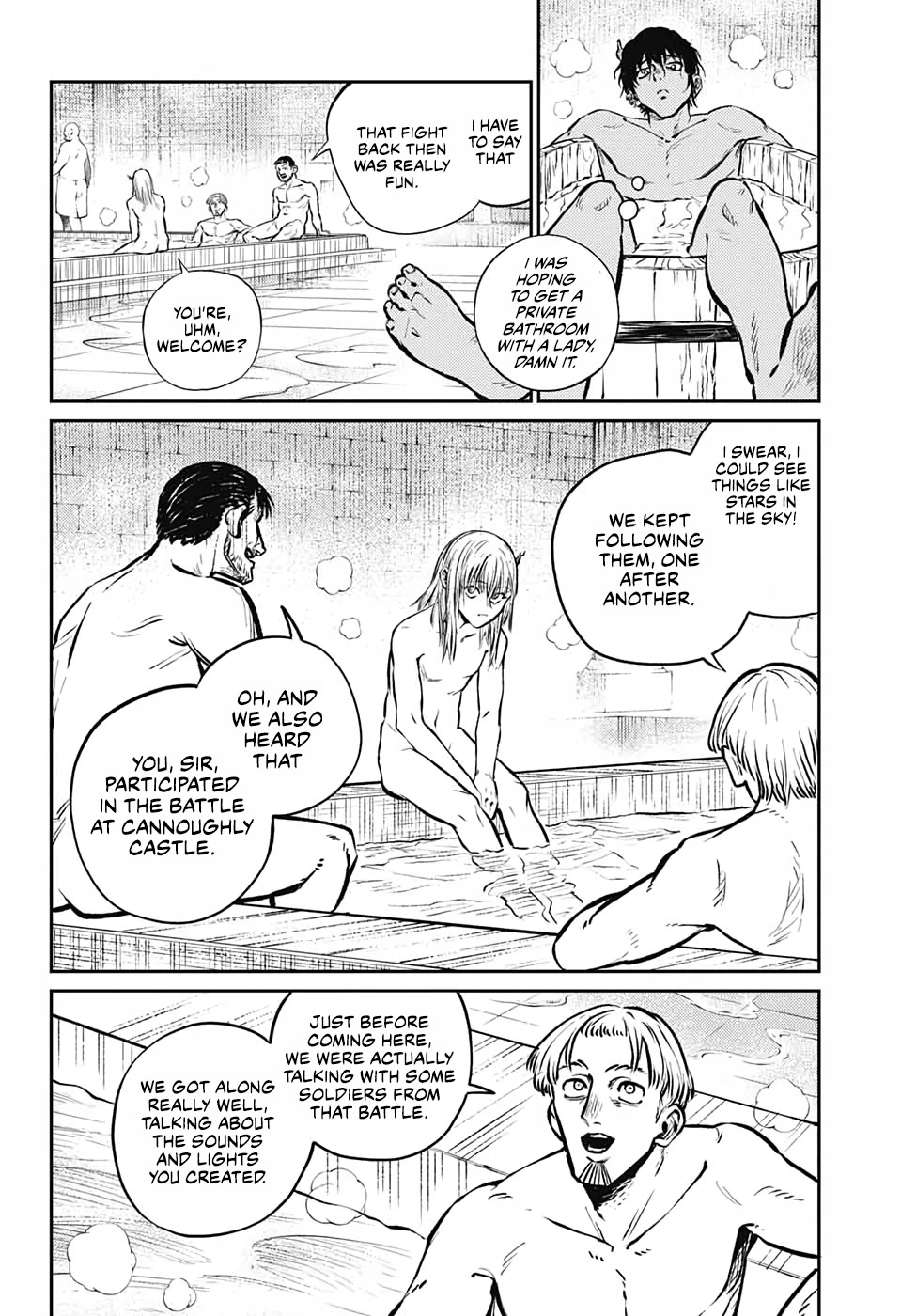 The Bugle Call Chapter 7 page 41 - Chapter 7: Shining in the depths of the night sky