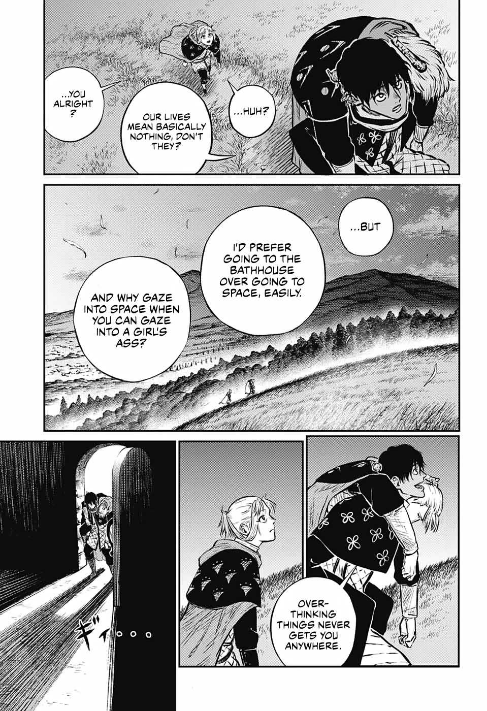 The Bugle Call Chapter 7 page 44 - Chapter 7: Shining in the depths of the night sky