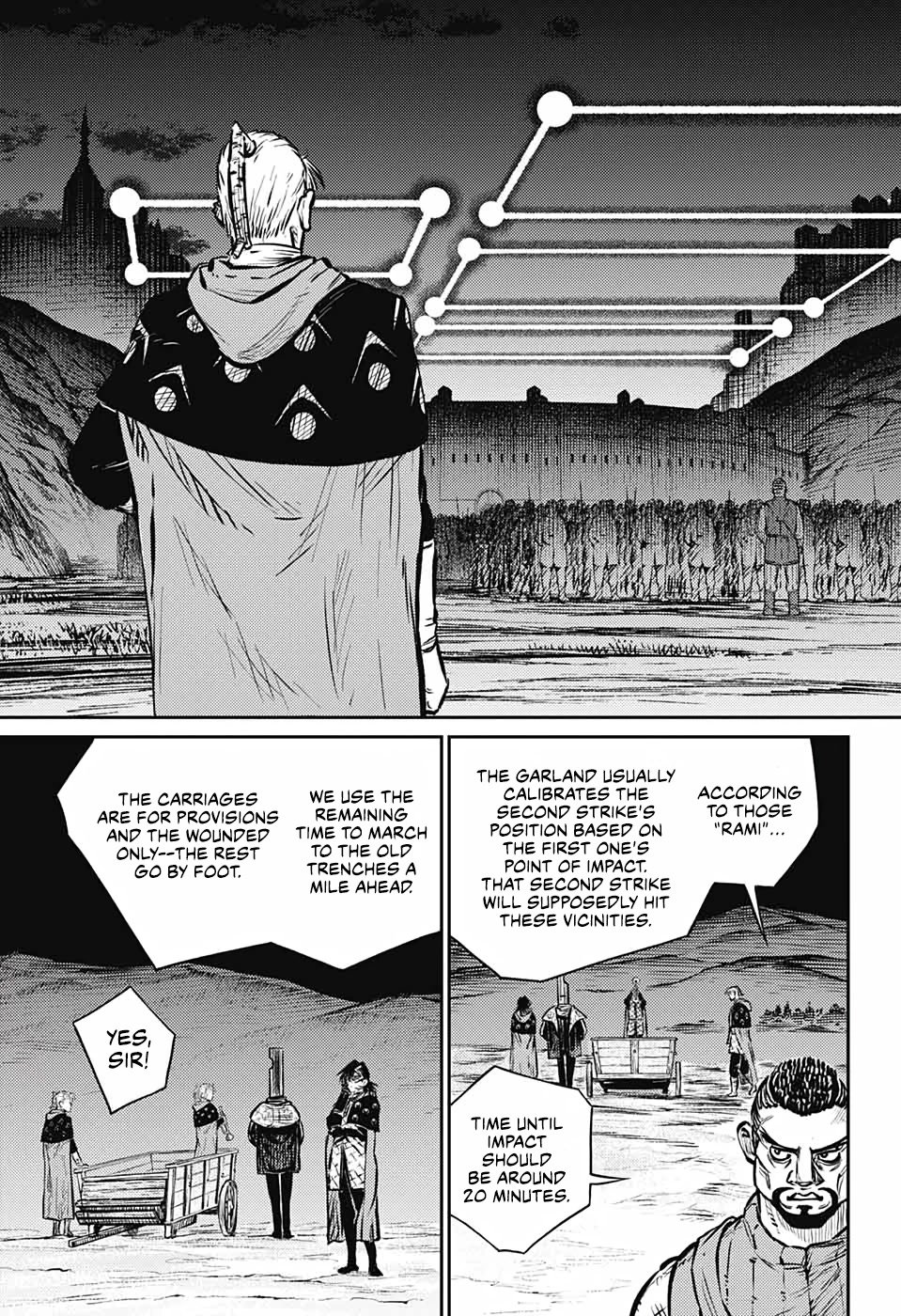 The Bugle Call Chapter 7 page 6 - Chapter 7: Shining in the depths of the night sky