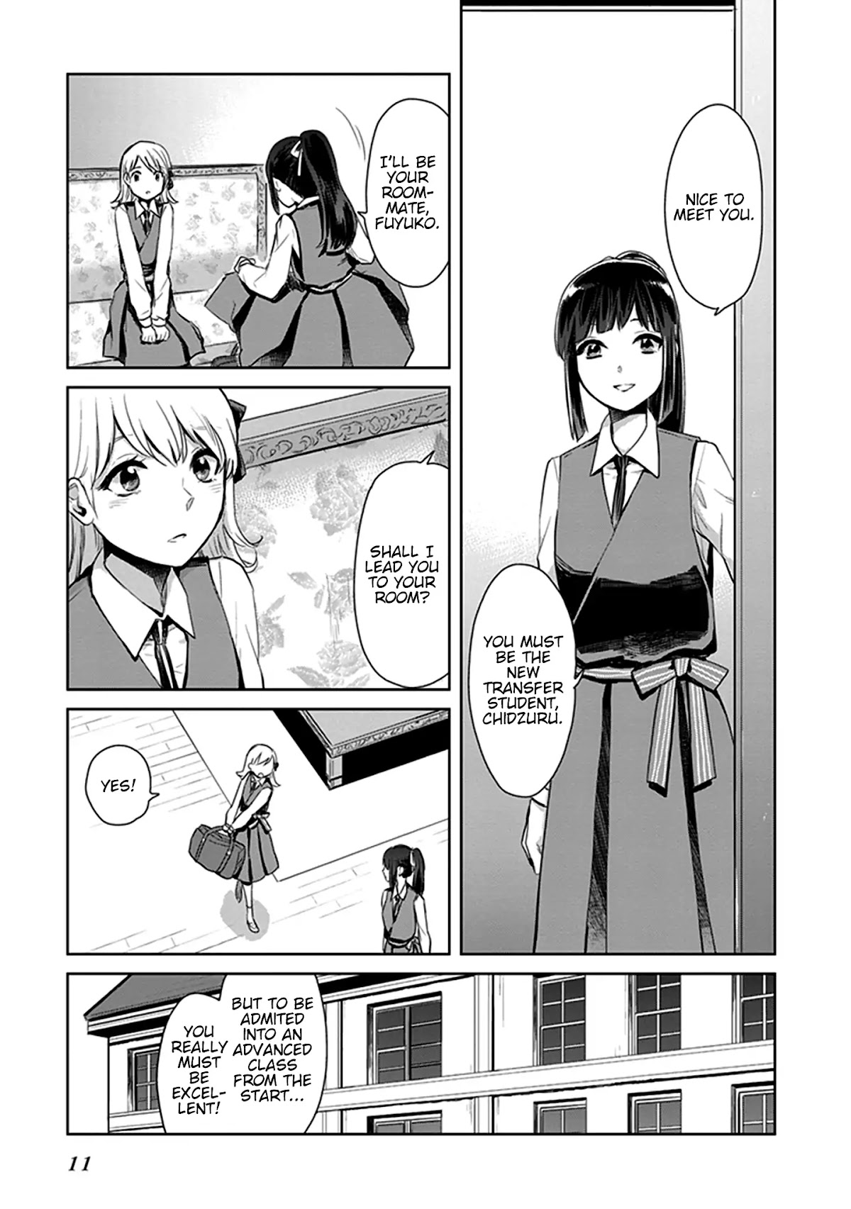 The Caged Bird Sings Theme Of Love. Chapter 1 page 11 - Chapter 1: The Girls’ Miniature Garden