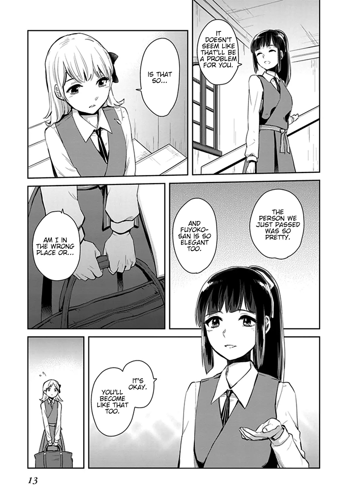 The Caged Bird Sings Theme Of Love. Chapter 1 page 13 - Chapter 1: The Girls’ Miniature Garden