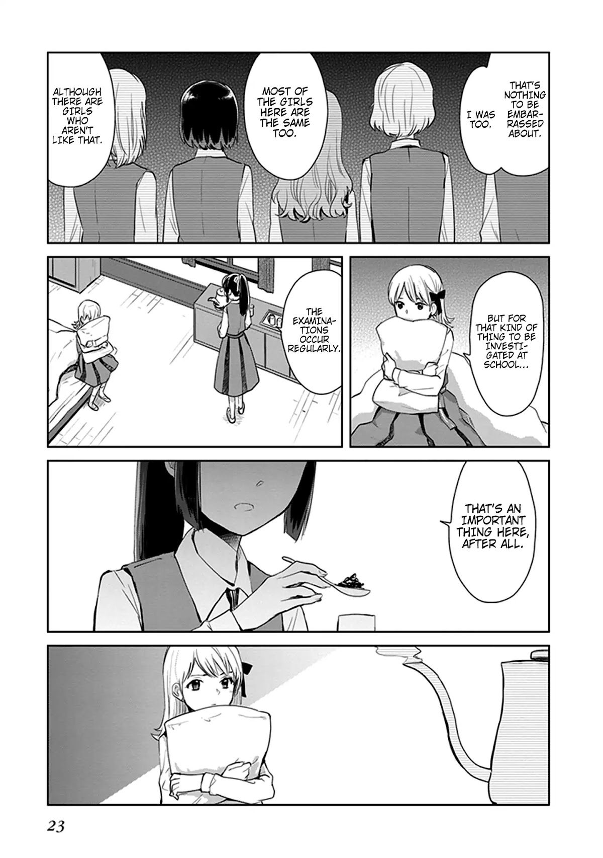 The Caged Bird Sings Theme Of Love. Chapter 1 page 23 - Chapter 1: The Girls’ Miniature Garden