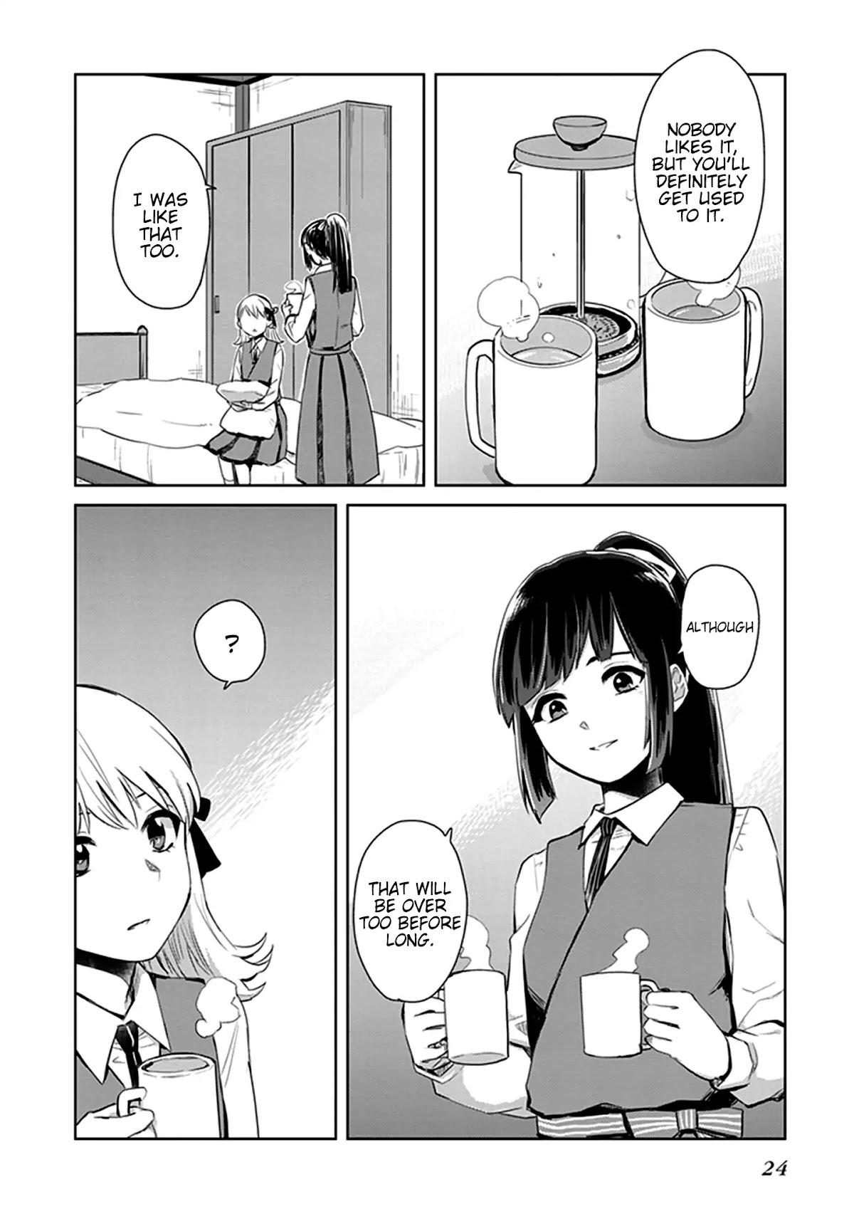 The Caged Bird Sings Theme Of Love. Chapter 1 page 24 - Chapter 1: The Girls’ Miniature Garden