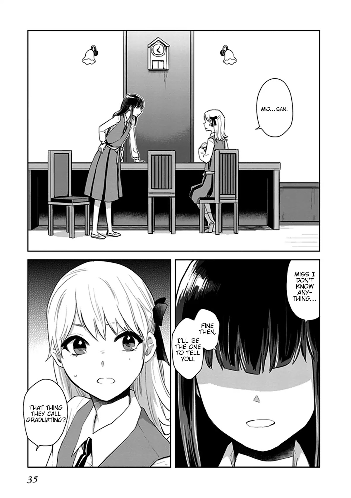 The Caged Bird Sings Theme Of Love. Chapter 1 page 35 - Chapter 1: The Girls’ Miniature Garden