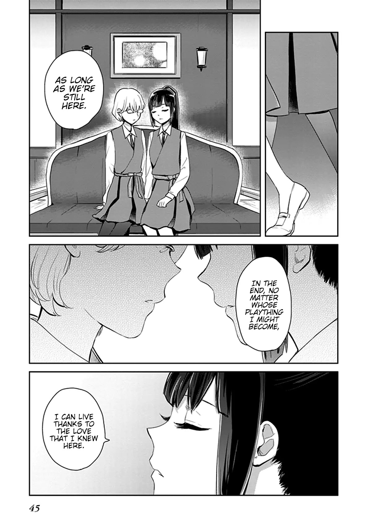 The Caged Bird Sings Theme Of Love. Chapter 1 page 44 - Chapter 1: The Girls’ Miniature Garden