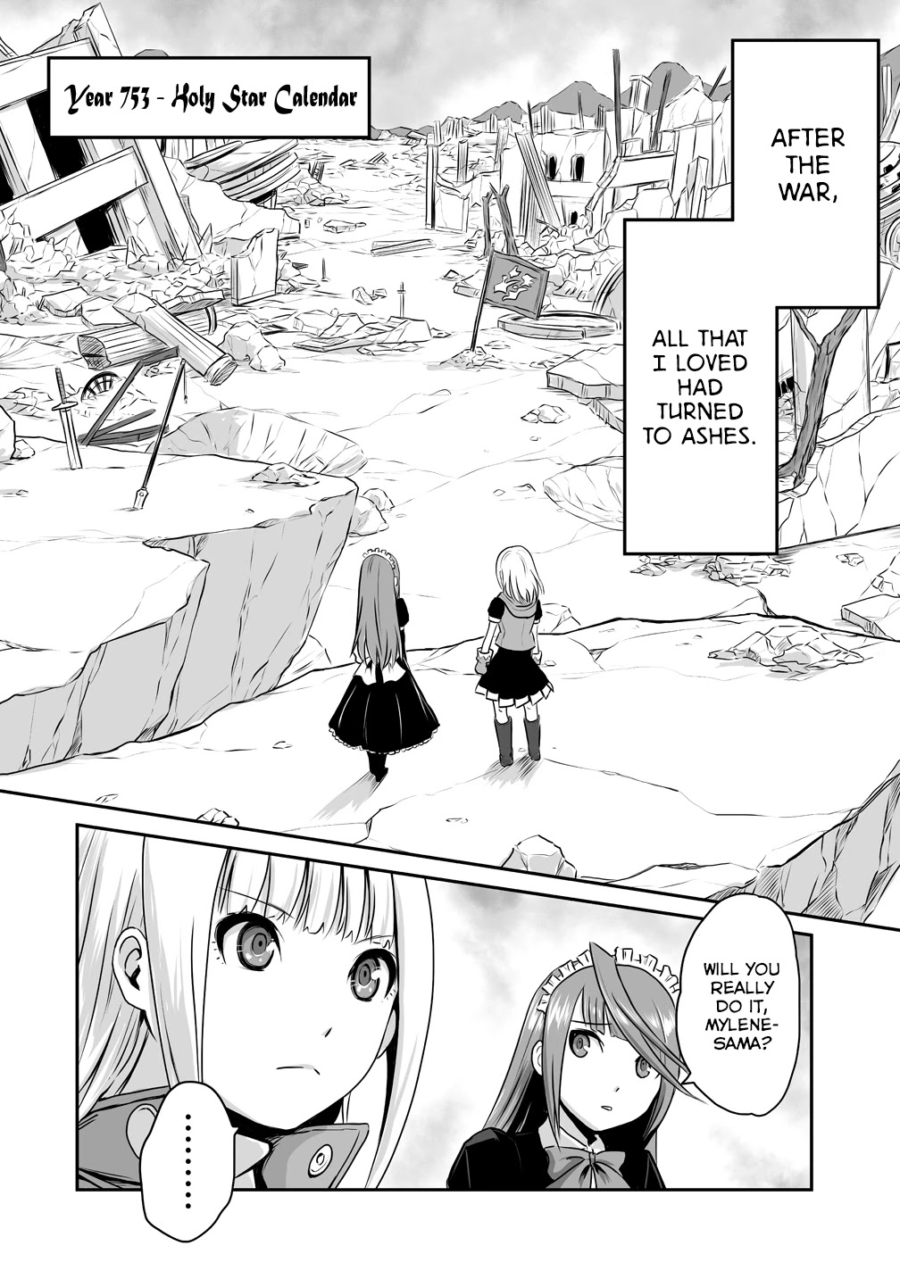 The Carefree Mage's Colonization Records: Starting a Cozy Slow Life with the Maids Chapter 1 page 2 - Chapter 1: To a new Future!