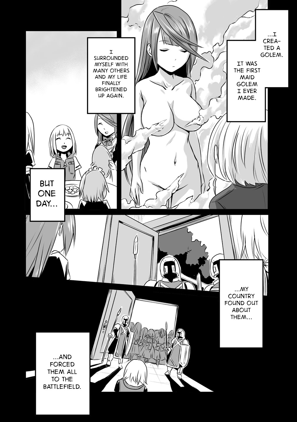 The Carefree Mage's Colonization Records: Starting a Cozy Slow Life with the Maids Chapter 2 page 18 - Chapter 2: Maid Golem, come to life!