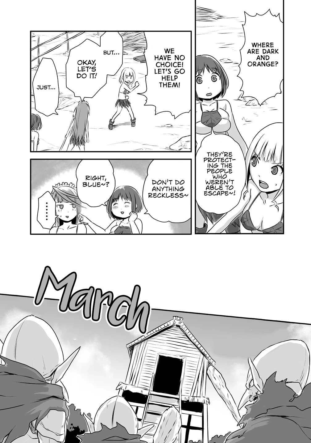The Carefree Mage's Colonization Records: Starting a Cozy Slow Life with the Maids Chapter 3 page 11 - Chapter 3: Village, spotted!