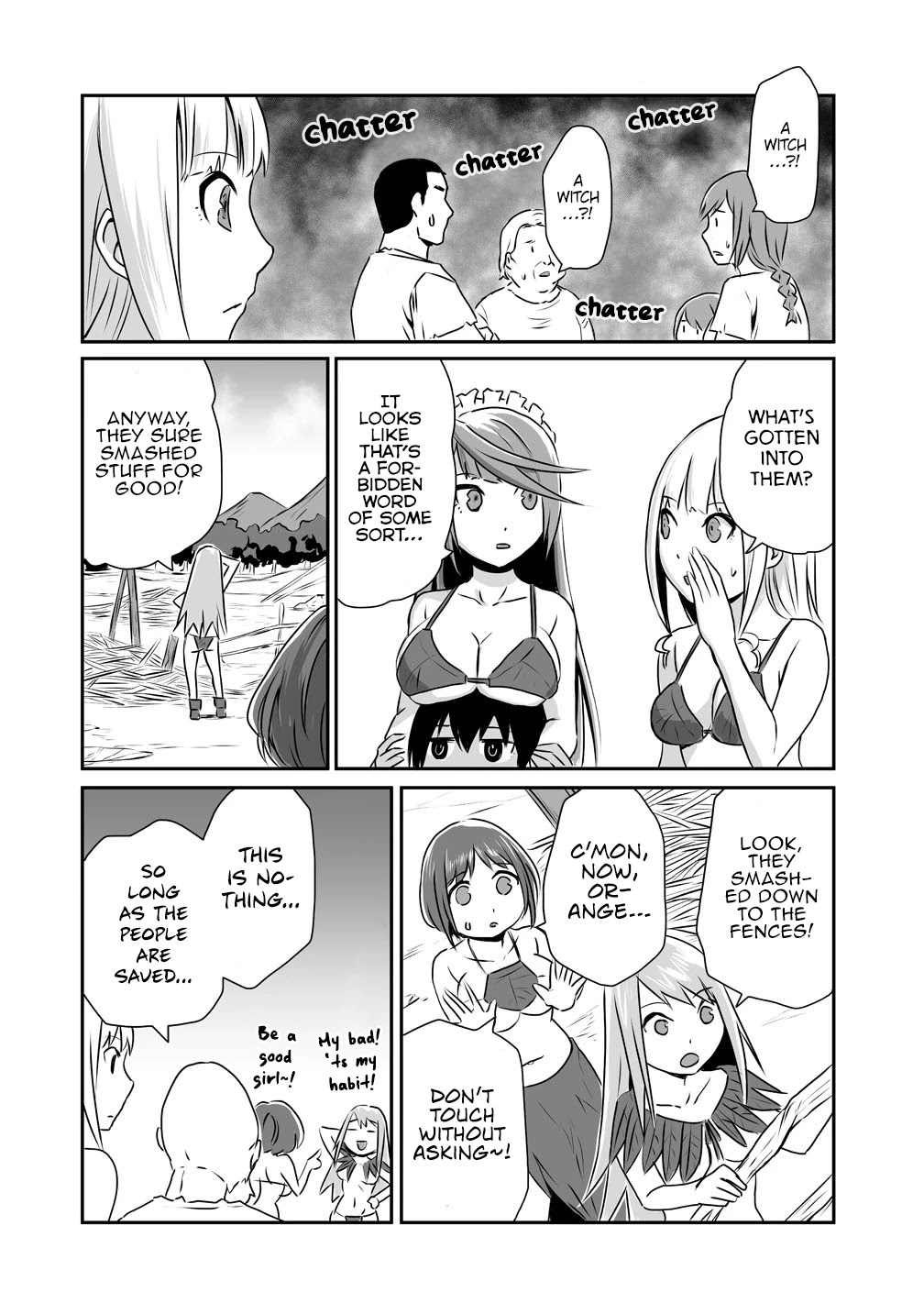 The Carefree Mage's Colonization Records: Starting a Cozy Slow Life with the Maids Chapter 3 page 24 - Chapter 3: Village, spotted!