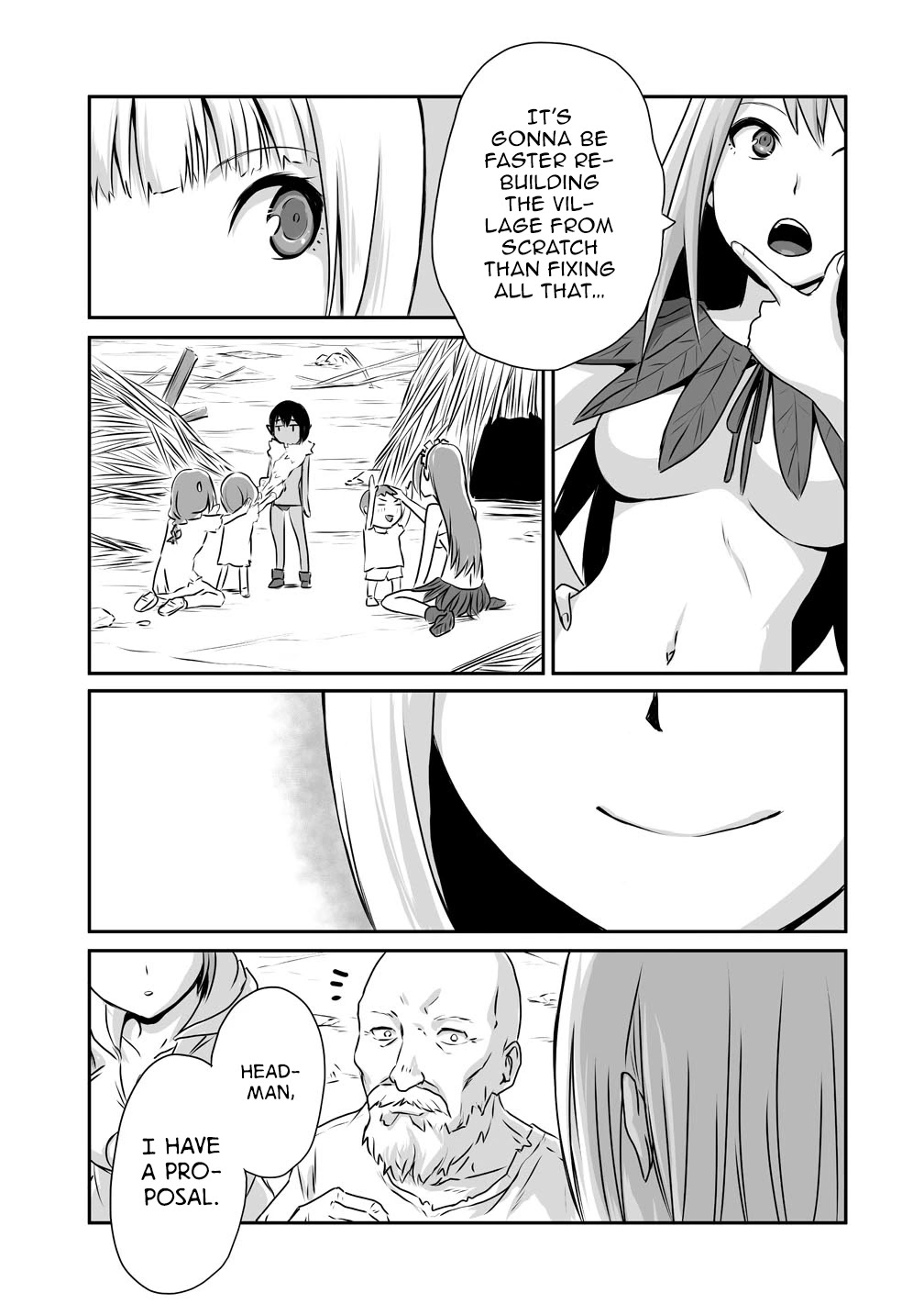 The Carefree Mage's Colonization Records: Starting a Cozy Slow Life with the Maids Chapter 3 page 25 - Chapter 3: Village, spotted!