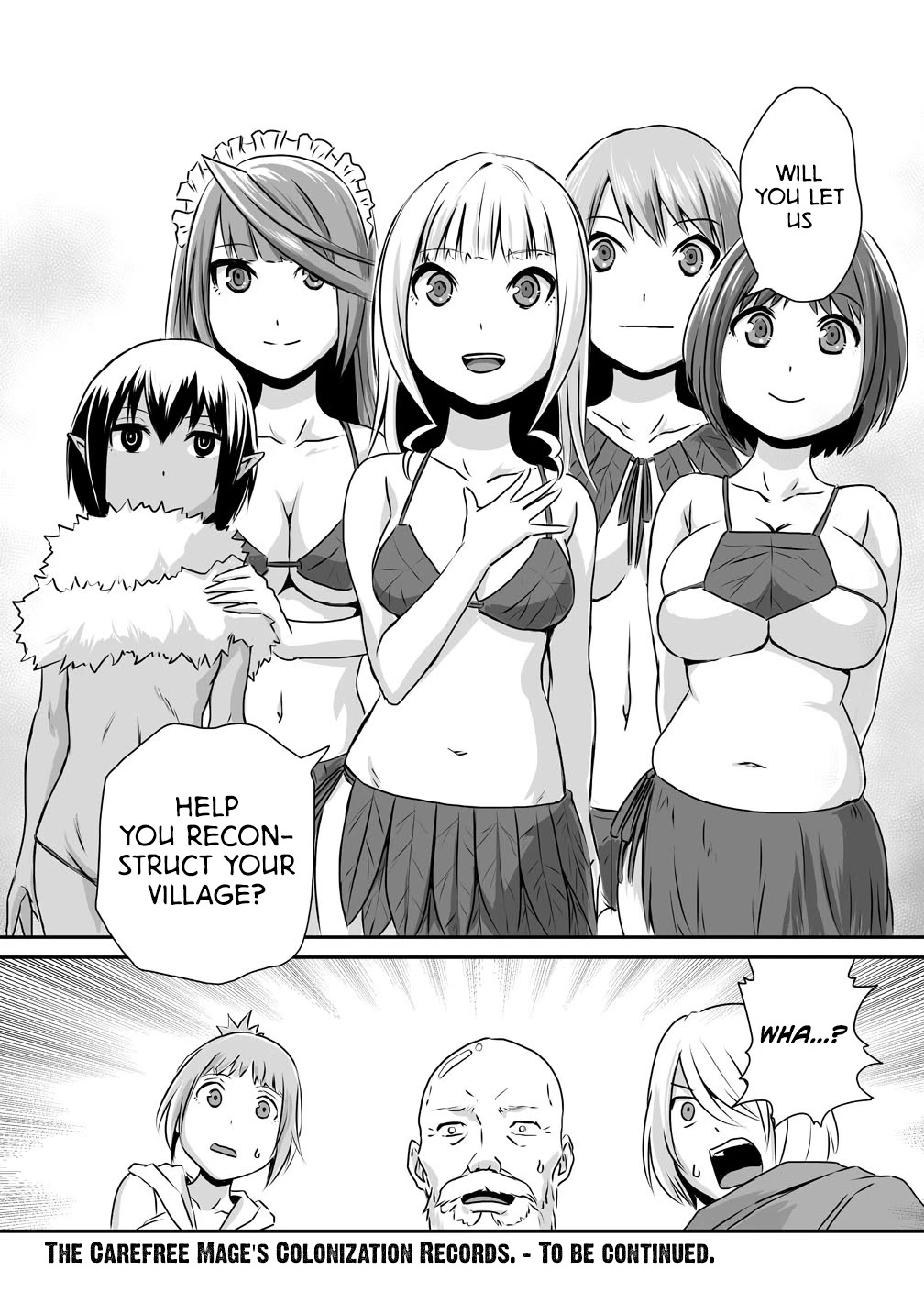 The Carefree Mage's Colonization Records: Starting a Cozy Slow Life with the Maids Chapter 3 page 26 - Chapter 3: Village, spotted!