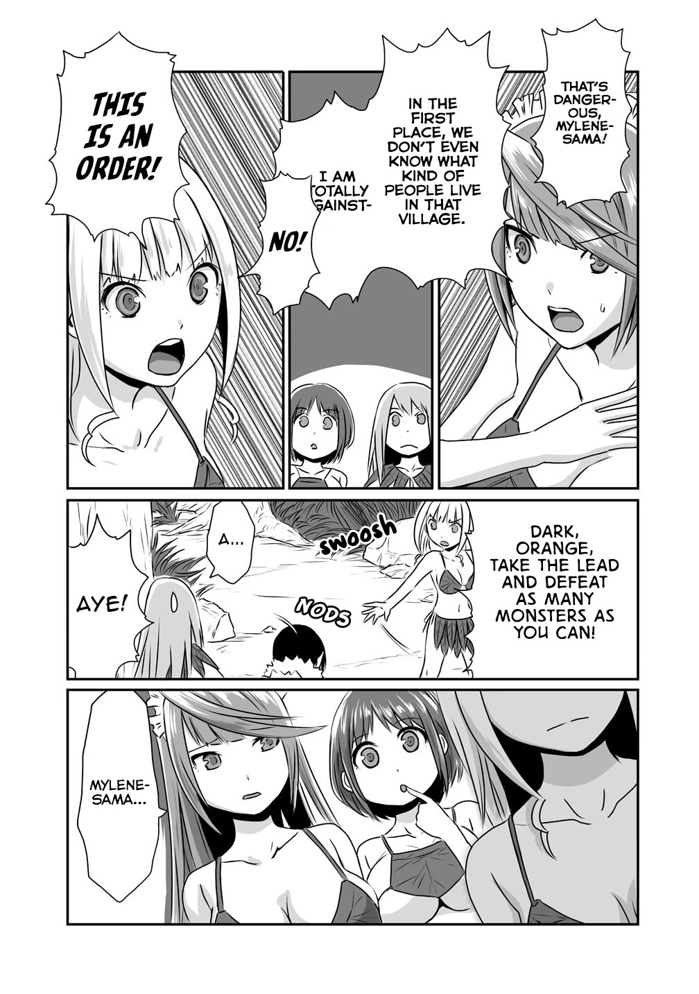 The Carefree Mage's Colonization Records: Starting a Cozy Slow Life with the Maids Chapter 3 page 7 - Chapter 3: Village, spotted!