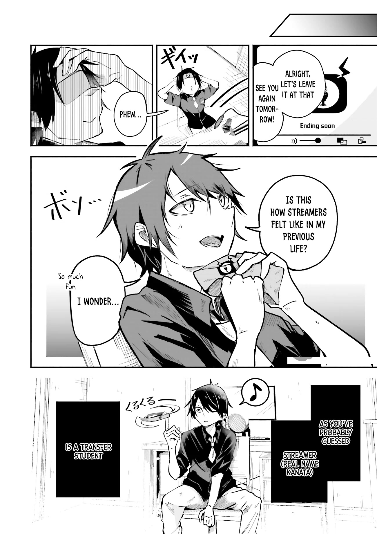 The Case In Which Streaming In Another World Led To The Creation Of A Massive Yandere Following Chapter 1 page 10 - Chapter 1