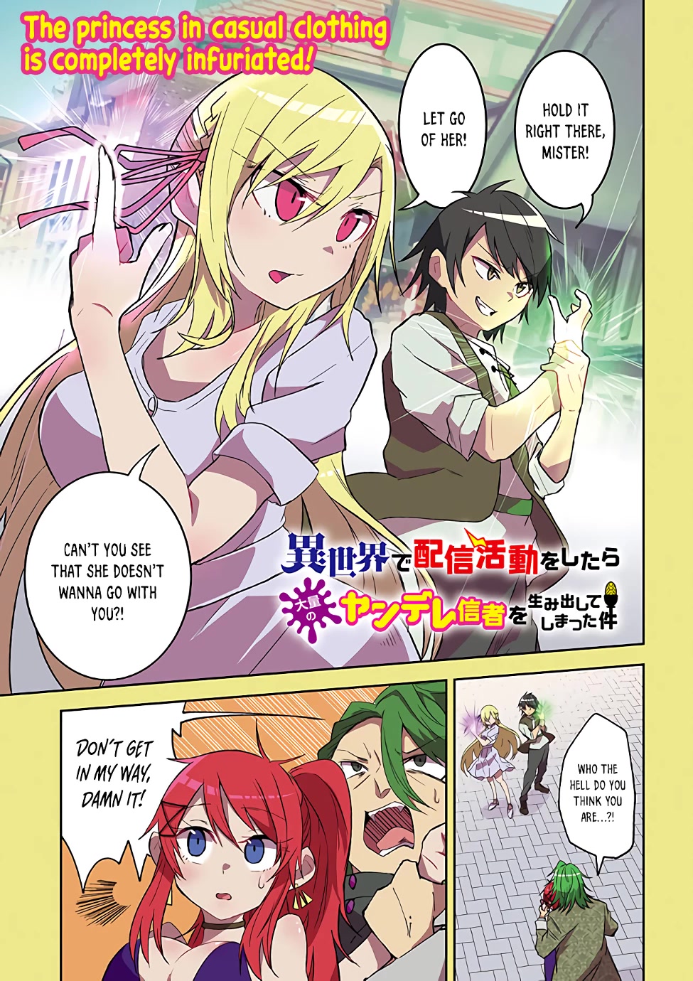 The Case In Which Streaming In Another World Led To The Creation Of A Massive Yandere Following Chapter 10 page 1 - Chapter 10