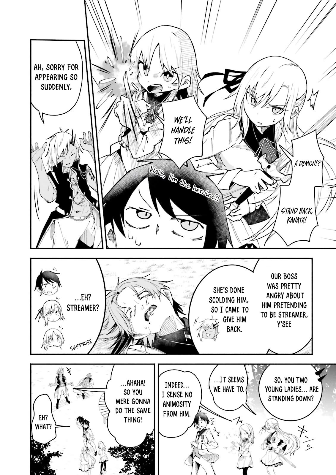 The Case In Which Streaming In Another World Led To The Creation Of A Massive Yandere Following Chapter 11 page 18 - Chapter 11