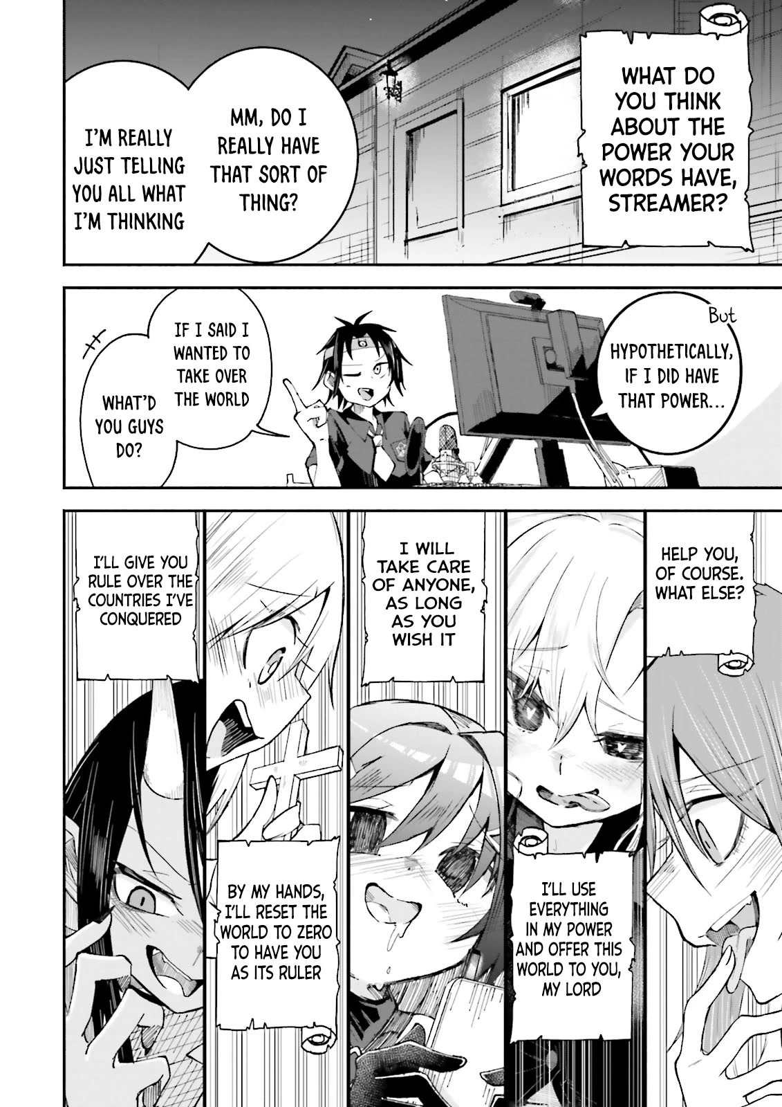The Case In Which Streaming In Another World Led To The Creation Of A Massive Yandere Following Chapter 11 page 2 - Chapter 11