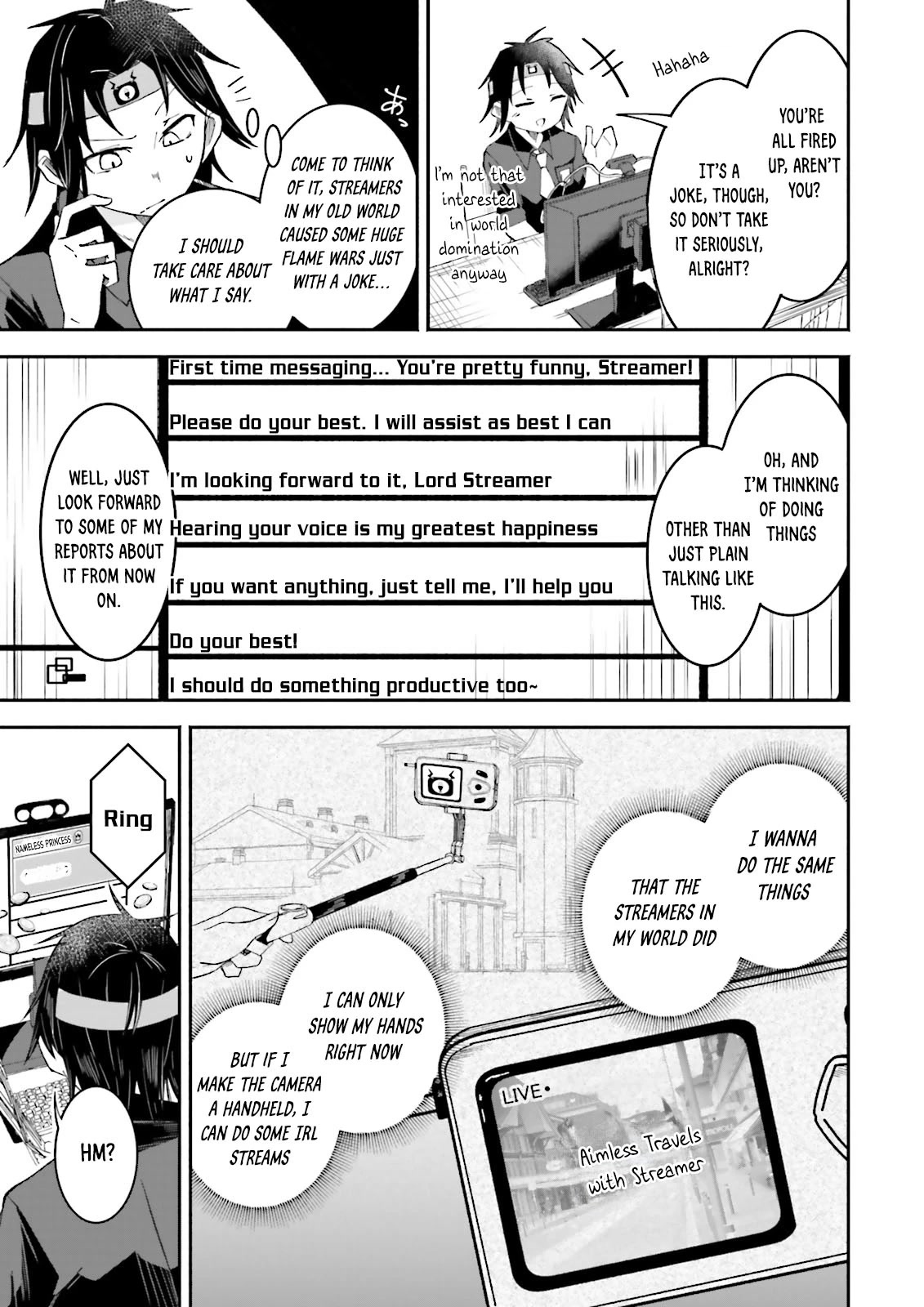 The Case In Which Streaming In Another World Led To The Creation Of A Massive Yandere Following Chapter 11 page 3 - Chapter 11