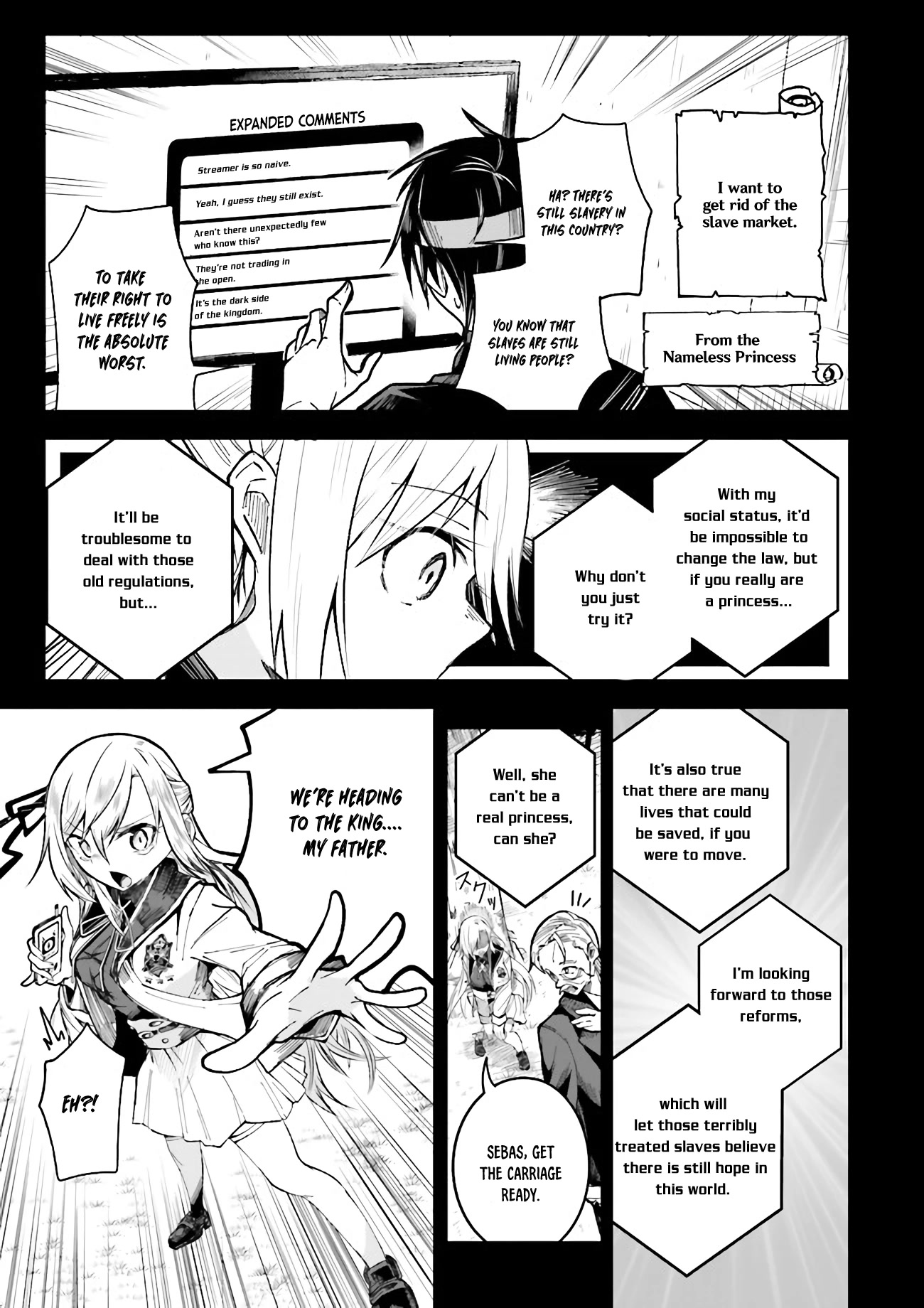 The Case In Which Streaming In Another World Led To The Creation Of A Massive Yandere Following Chapter 2 page 11 - Chapter 2