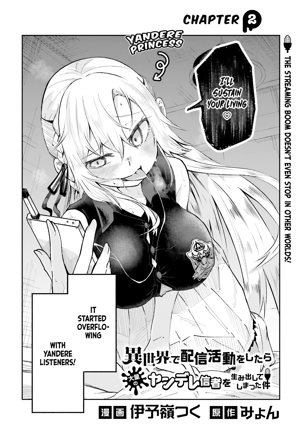 The Case In Which Streaming In Another World Led To The Creation Of A Massive Yandere Following Chapter 2 page 2 - Chapter 2