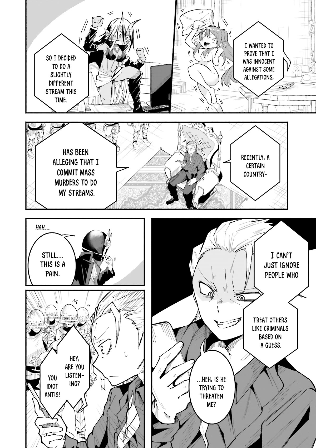 The Case In Which Streaming In Another World Led To The Creation Of A Massive Yandere Following Chapter 20 page 4 - Chapter 20: FIrst act: The End
