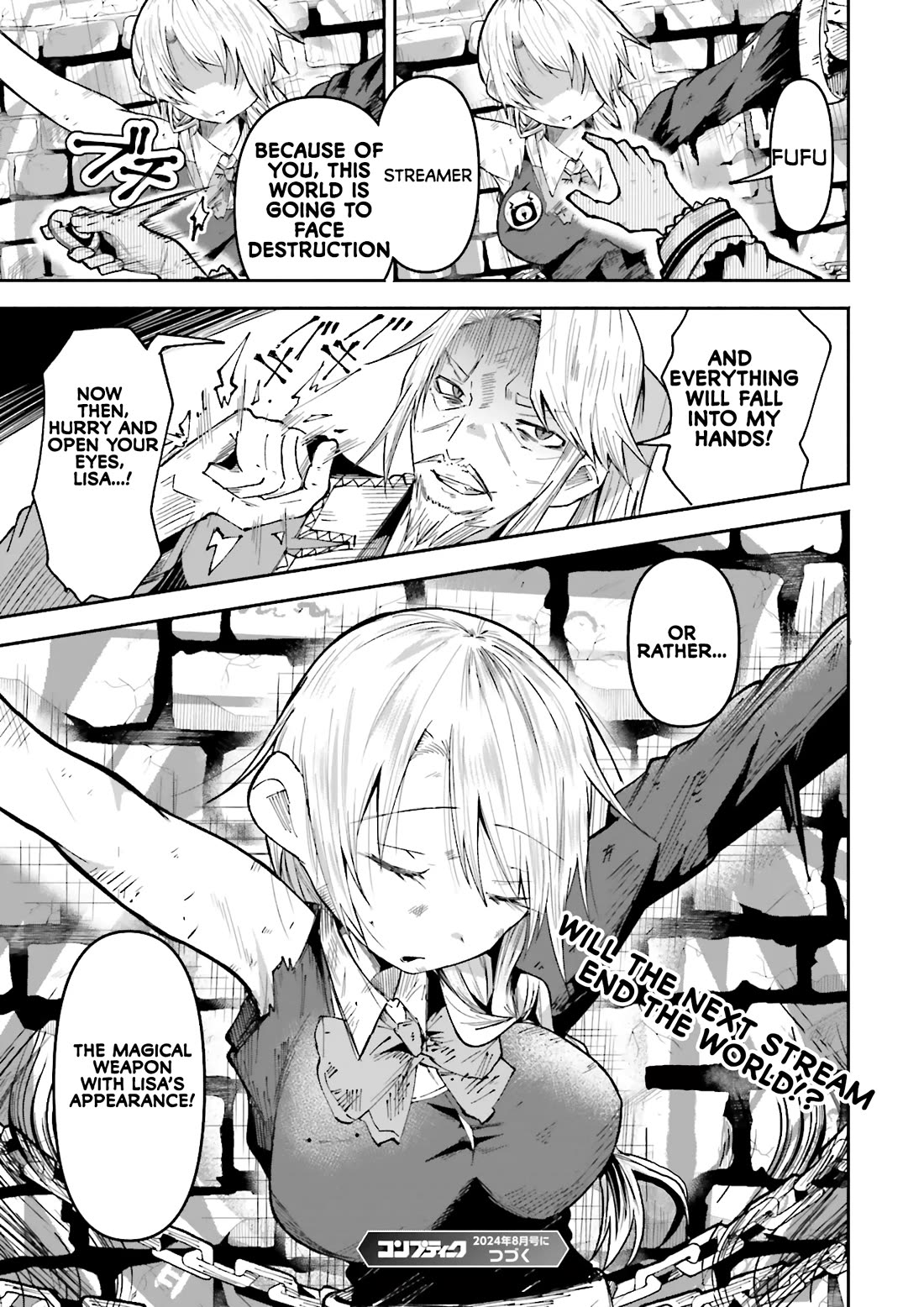 The Case In Which Streaming In Another World Led To The Creation Of A Massive Yandere Following Chapter 34 page 19 - Chapter 34