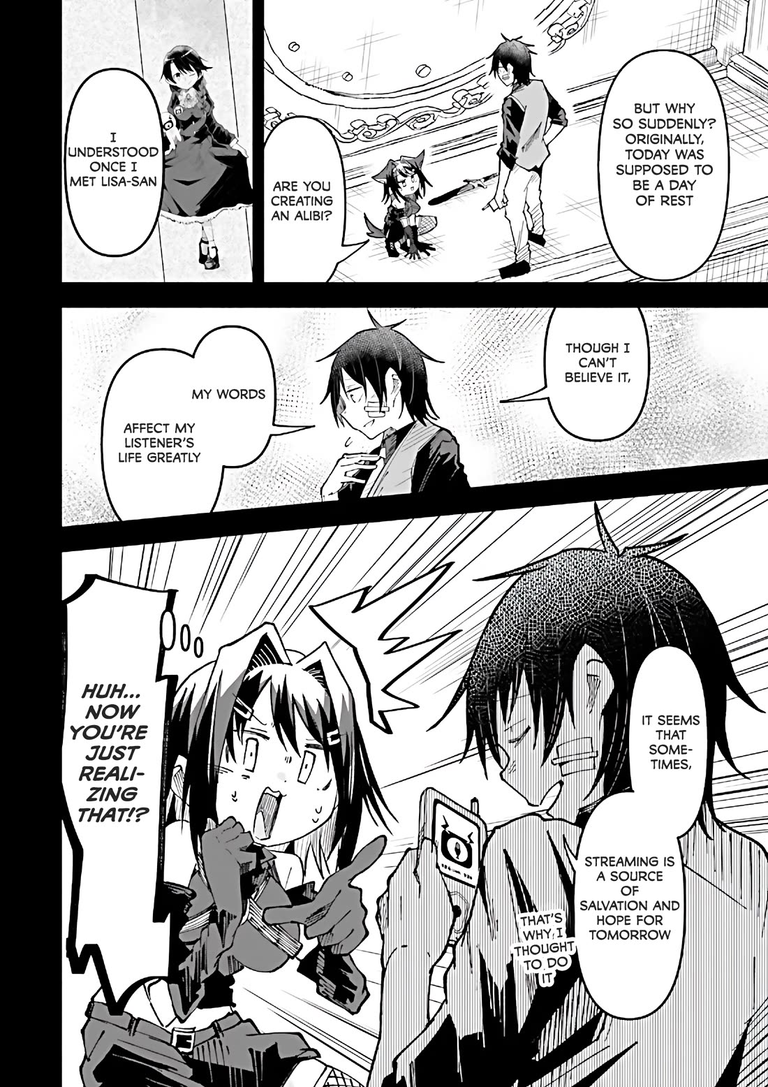 The Case In Which Streaming In Another World Led To The Creation Of A Massive Yandere Following Chapter 39 page 6 - Chapter 39