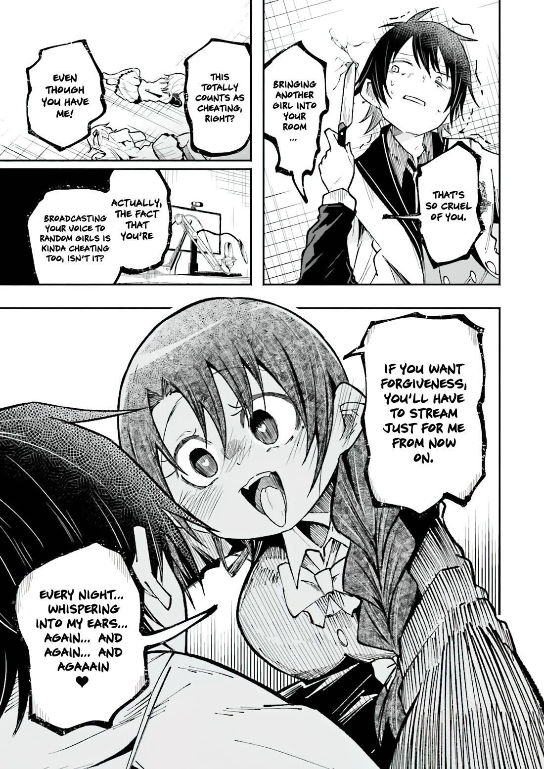 The Case In Which Streaming In Another World Led To The Creation Of A Massive Yandere Following Chapter 48 page 14 - Chapter 48