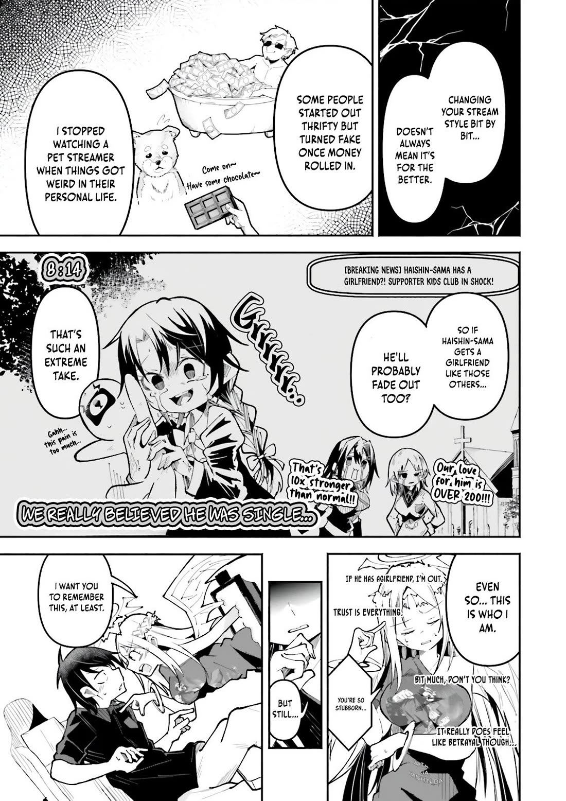 The Case In Which Streaming In Another World Led To The Creation Of A Massive Yandere Following Chapter 53 page 9 - Chapter 53