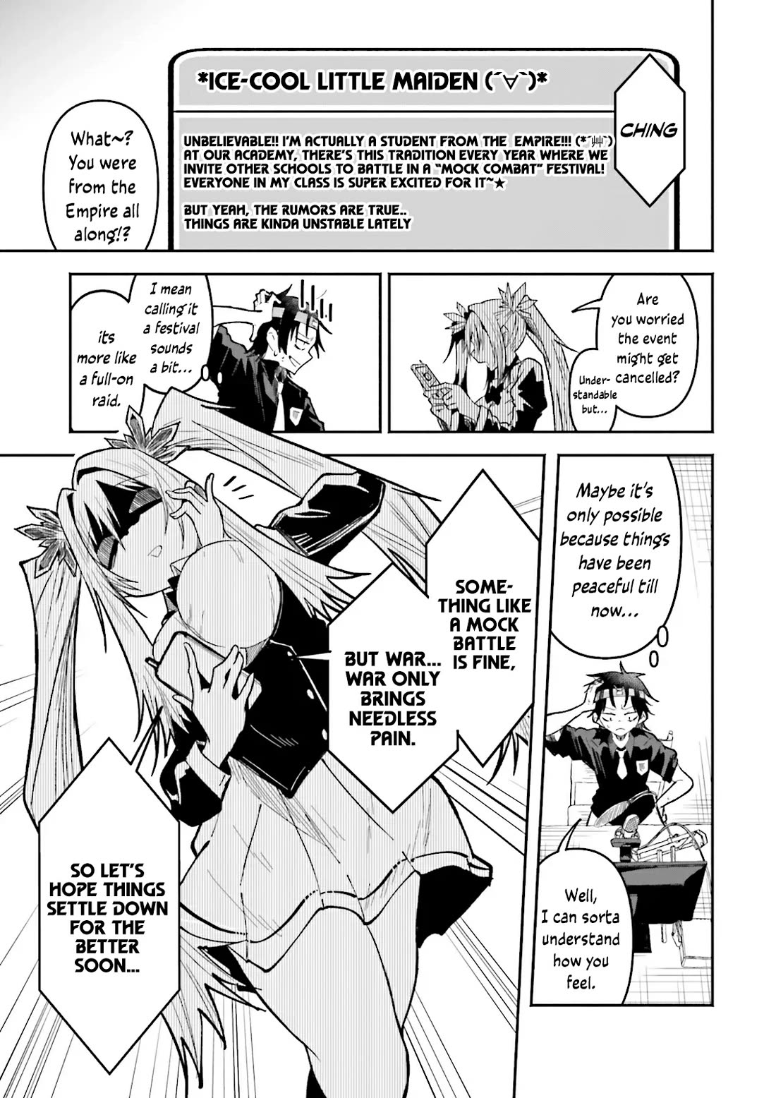 The Case In Which Streaming In Another World Led To The Creation Of A Massive Yandere Following Chapter 54 page 11 - Chapter 54
