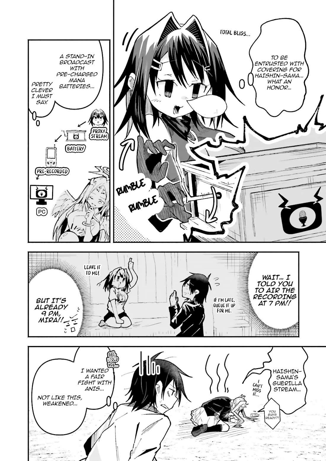 The Case In Which Streaming In Another World Led To The Creation Of A Massive Yandere Following Chapter 57 page 8 - Chapter 57