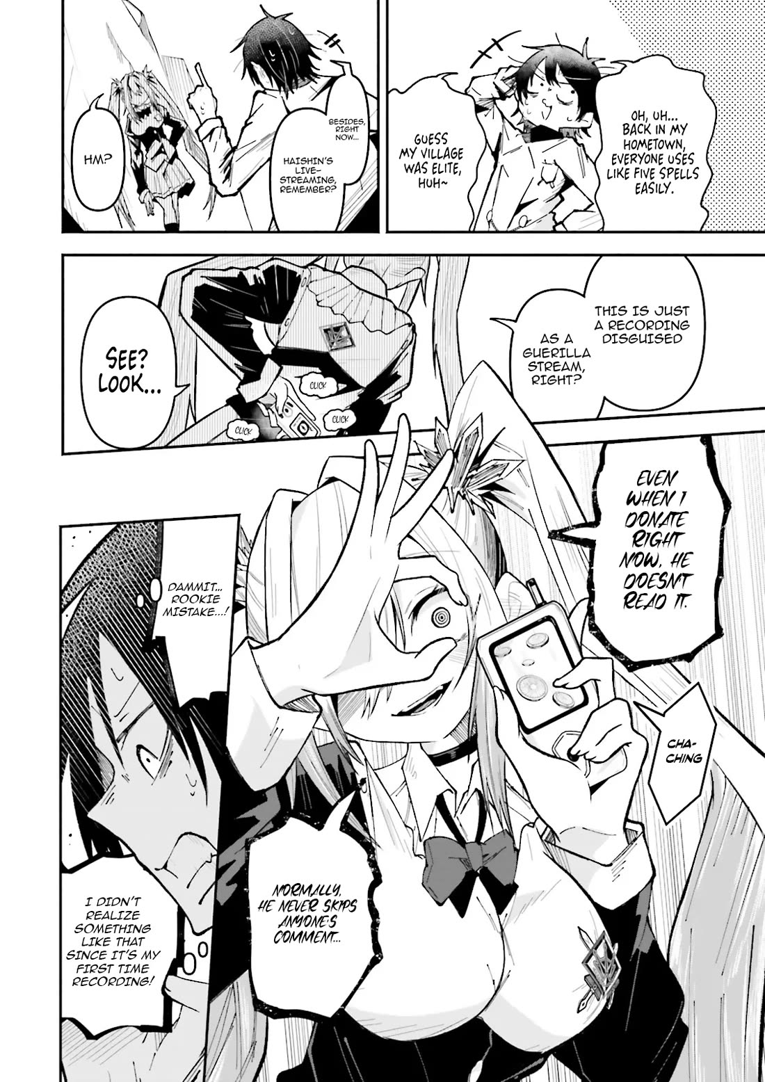 The Case In Which Streaming In Another World Led To The Creation Of A Massive Yandere Following Chapter 58 page 4 - Chapter 58