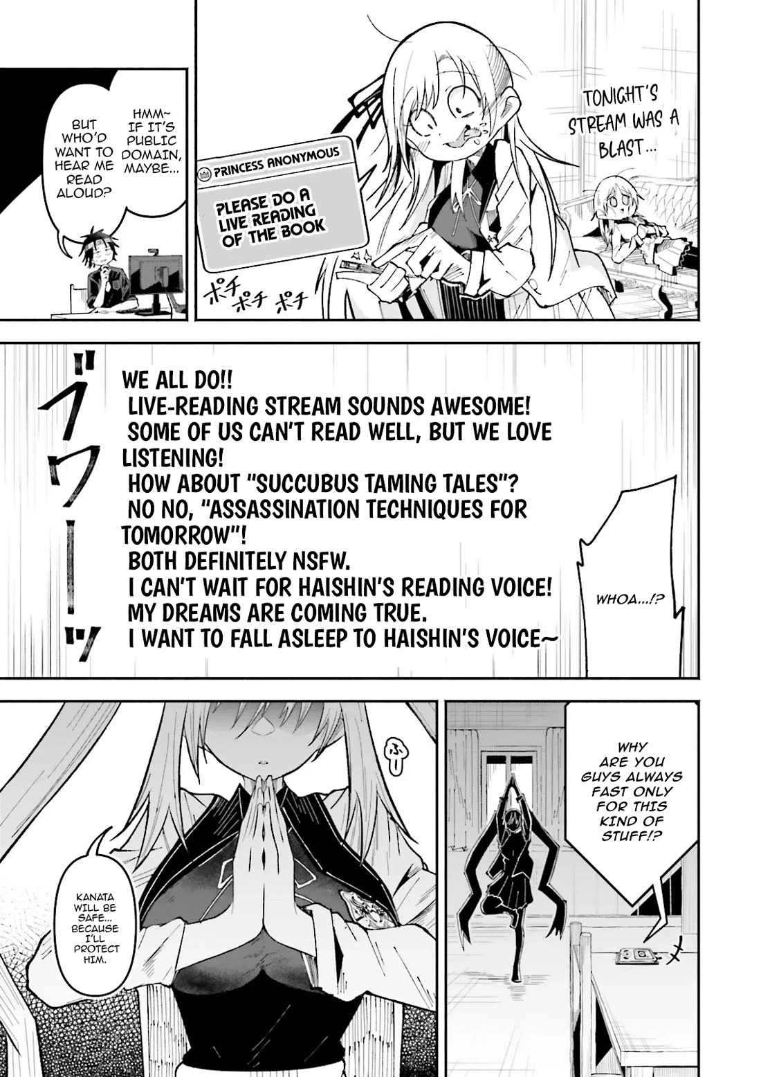 The Case In Which Streaming In Another World Led To The Creation Of A Massive Yandere Following Chapter 59 page 11 - Chapter 59