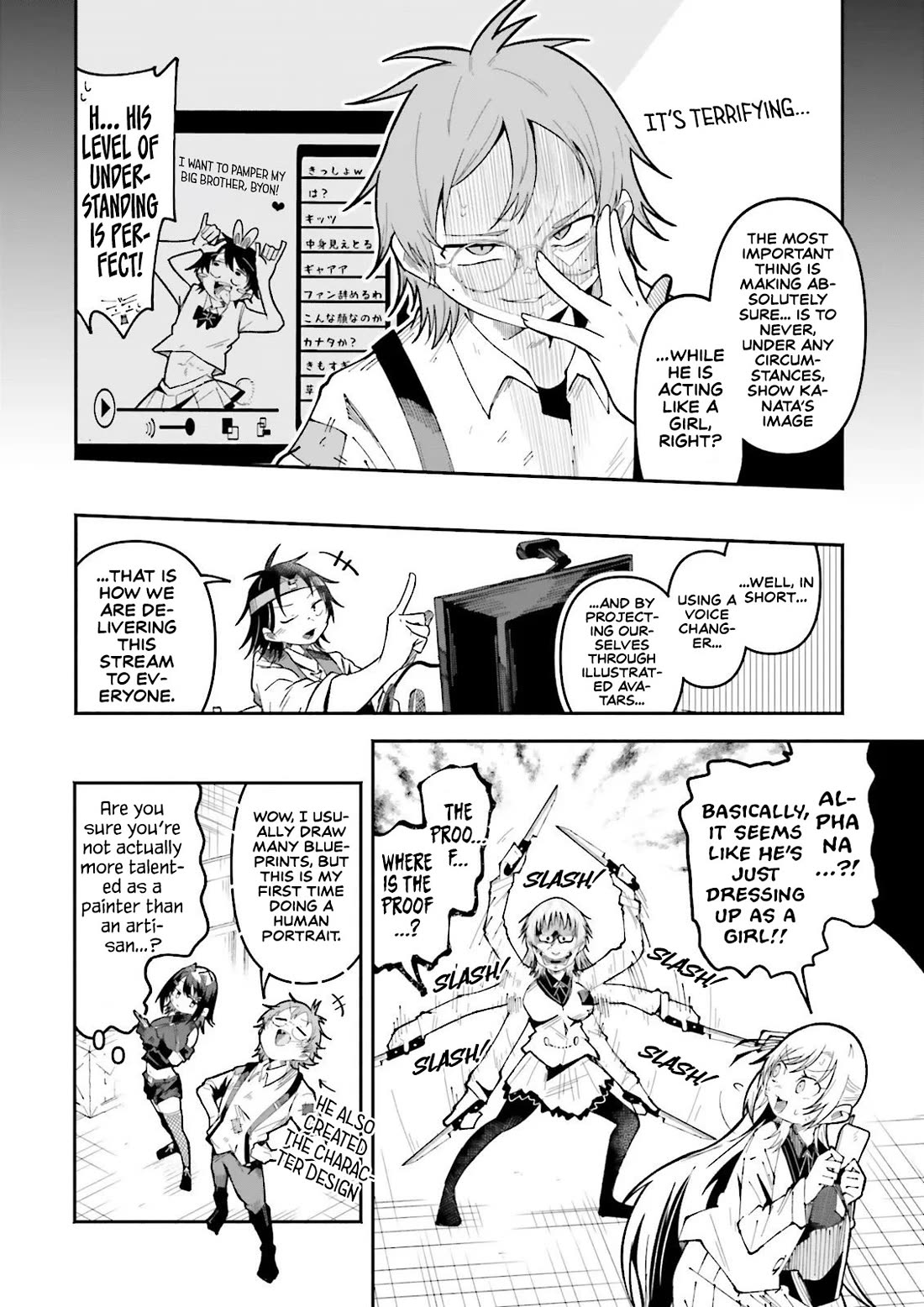 The Case In Which Streaming In Another World Led To The Creation Of A Massive Yandere Following Chapter 66 page 11 - Chapter 66