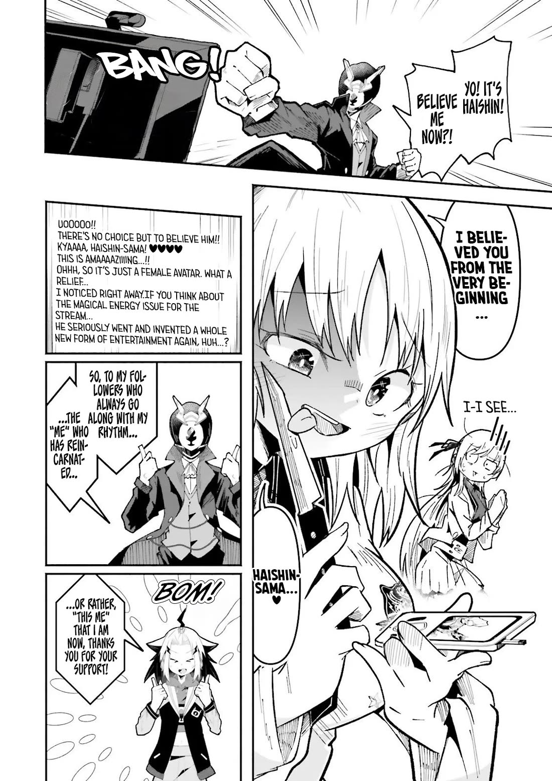 The Case In Which Streaming In Another World Led To The Creation Of A Massive Yandere Following Chapter 66 page 13 - Chapter 66